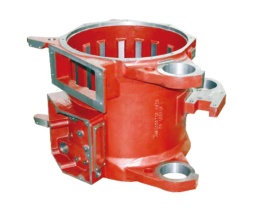 时速380公里高铁牵引电机机壳