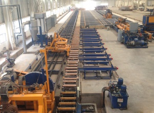 国鑫75MN挤压后辅生产线